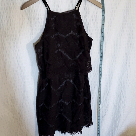 Xhilaration lace dark purple dress - Picture 4 of 7